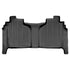SmartCoverage™ Custom Fit Floor Liners For 2019-2025 Chevrolet Silverado 1500 / GMC Sierra 1500 Crew Cab with Carpeted Flooring and 1st Row Bench Seats (No OTH Coverage) and 2nd Row Underseat Storage
