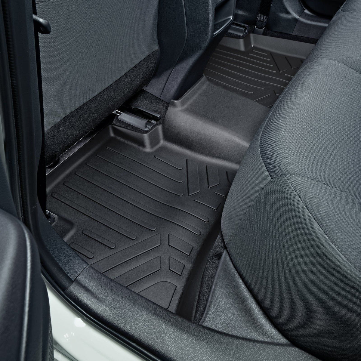 SMARTLINER Custom Fit Floor Liners For 2019-2025 Toyota Corolla Hatchback (No Tire Repair Kit)