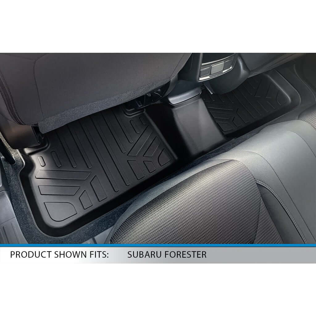 SMARTLINER Custom Fit Floor Liners For 2019-2024 Subaru Forester With or Without Subwoofer
