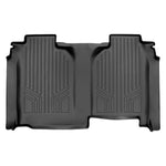 SmartCoverage™ Custom Fit Floor Liners For 2019-2024 Chevrolet Silverado 1500 Crew Cab With 1st Row Bench Seat (No OTH Coverage) and Vinyl Flooring without the 2nd Row Underseat Storage