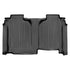 SmartCoverage™ Custom Fit Floor Liners For 2019-2024 Chevrolet Silverado 1500 Crew Cab With 1st Row Bench Seat (No OTH Coverage) and Vinyl Flooring without the 2nd Row Underseat Storage