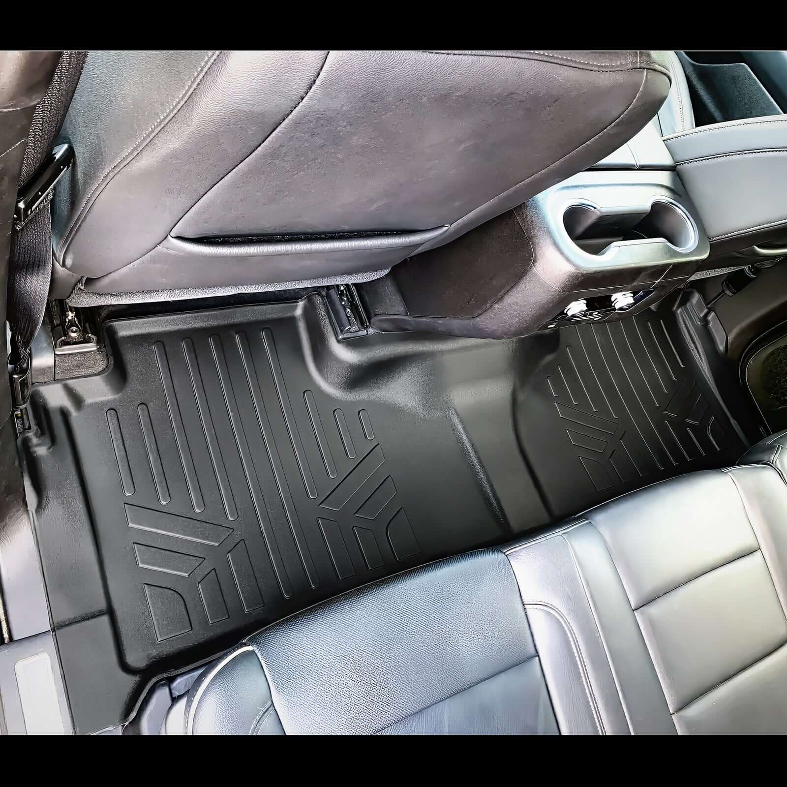 SMARTLINER Custom Fit Floor Liners For 2021-2025 Cadillac Escalade ESV with 2nd Row Bucket Seats
