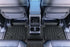 SMARTLINER Custom Fit Floor Liners For 2021-2025 Jeep Grand Cherokee L with 2nd Row Bucket Seats With Center Console (No subwoofer)
