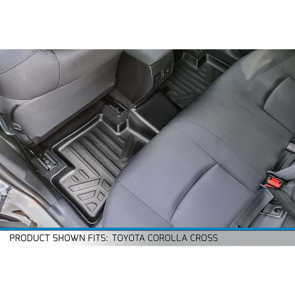 SMARTLINER Custom Fit Floor Liners For 2022-2025 Toyota Corolla Cross (Fits FWD)