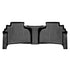 SMARTLINER Custom Fit Floor Liners For 2019-2024 Chevrolet Silverado 1500 Double Cab with Carpet Flooring and 1st Row Bench Seat without OTH Coverage (with 2nd Row Under Seat Storage)