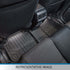 SMARTLINER 2 Row Floor & Cargo Liner Set For 2015-2021 Volkswagen Golf /GTI / 2017 - 2019 Golf Alltrack