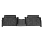 SMARTLINER All Weather Custom Fit Floor Liner Compatible With 2024-2025 Toyota Tacoma Double Cab (Only Fits with 2nd Row Under Seat Storage)