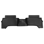 SMARTLINER All Weather Custom Fit Floor Liner Compatible With 2024-2025 Toyota Tacoma Hybrid Carpet Double Cab