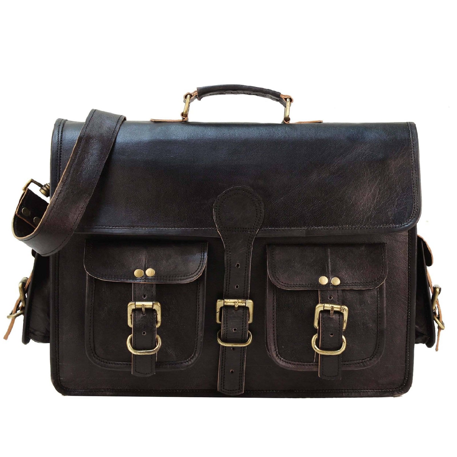 The Vintage Black Briefcase