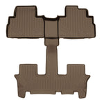 SMARTLINER AUTO™ Custom Fit Floor Liners For 2020-2025 Kia Telluride with 2nd Row Bucket Seat No Center Console with in between Coverage