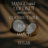 Mango and Coconut Tinted Glass Jar Reed Diffuser