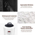 Blisspod Portable Personal Full Body 60 Min Rapid Steam Sauna | Pentagonal | Grey | Powerful 1600 Watts | 3.6L Stronger Steamer | 90X90X190cm