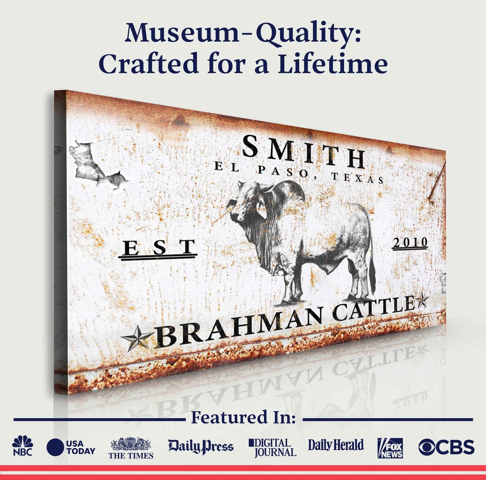 Brahman Cattle Sign