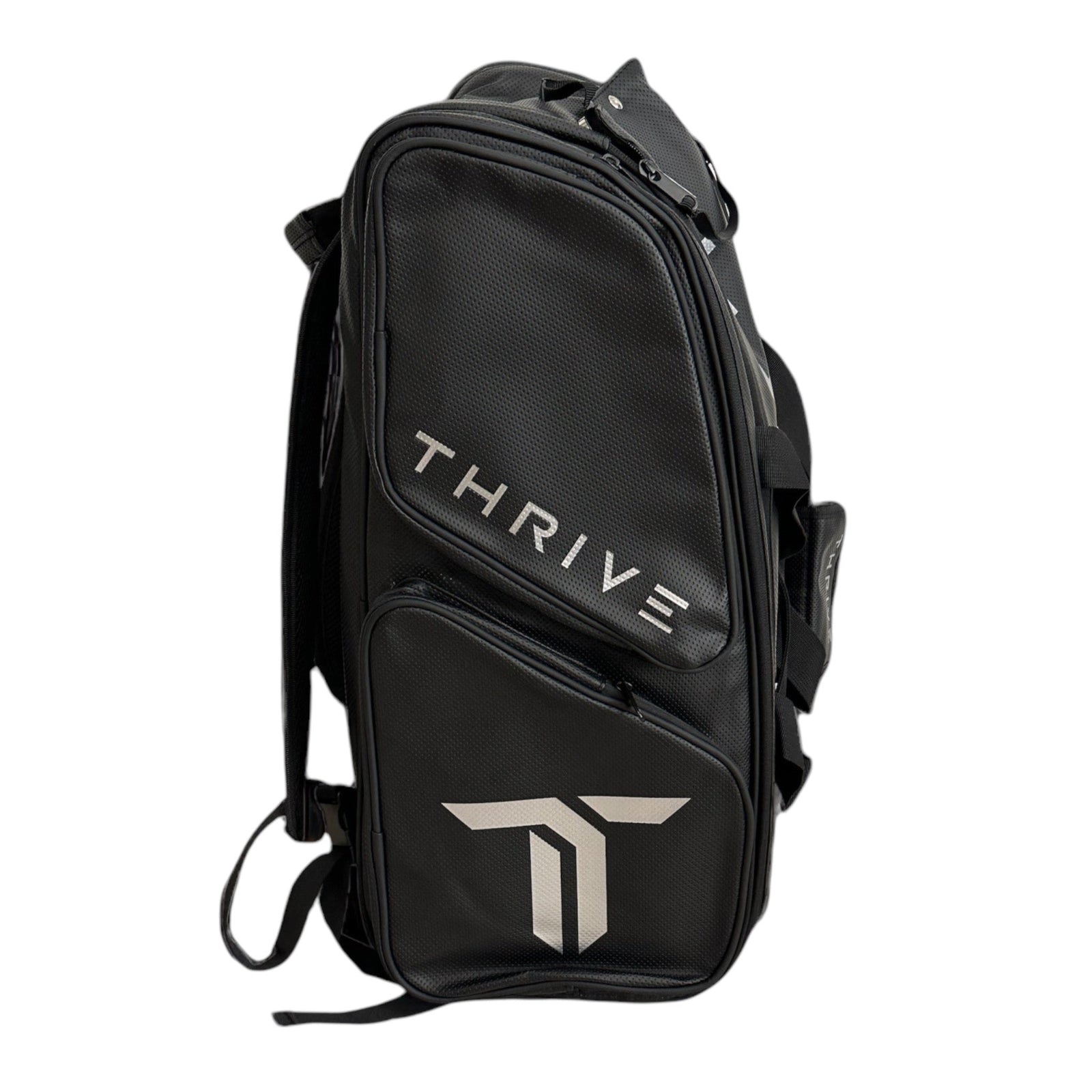 Elite Pro Tour Bag w/shoe bag- BLACK - Pickleball Bag