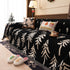Modern Couch Covers for Couches Large Decorative Throw Blanket with Tassels for Couch