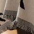 Modern Couch Covers for Couches Large Decorative Throw Blanket with Tassels for Couch