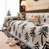 Modern Couch Covers for Couches Large Decorative Throw Blanket with Tassels for Couch
