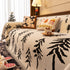 Modern Couch Covers for Couches Large Decorative Throw Blanket with Tassels for Couch