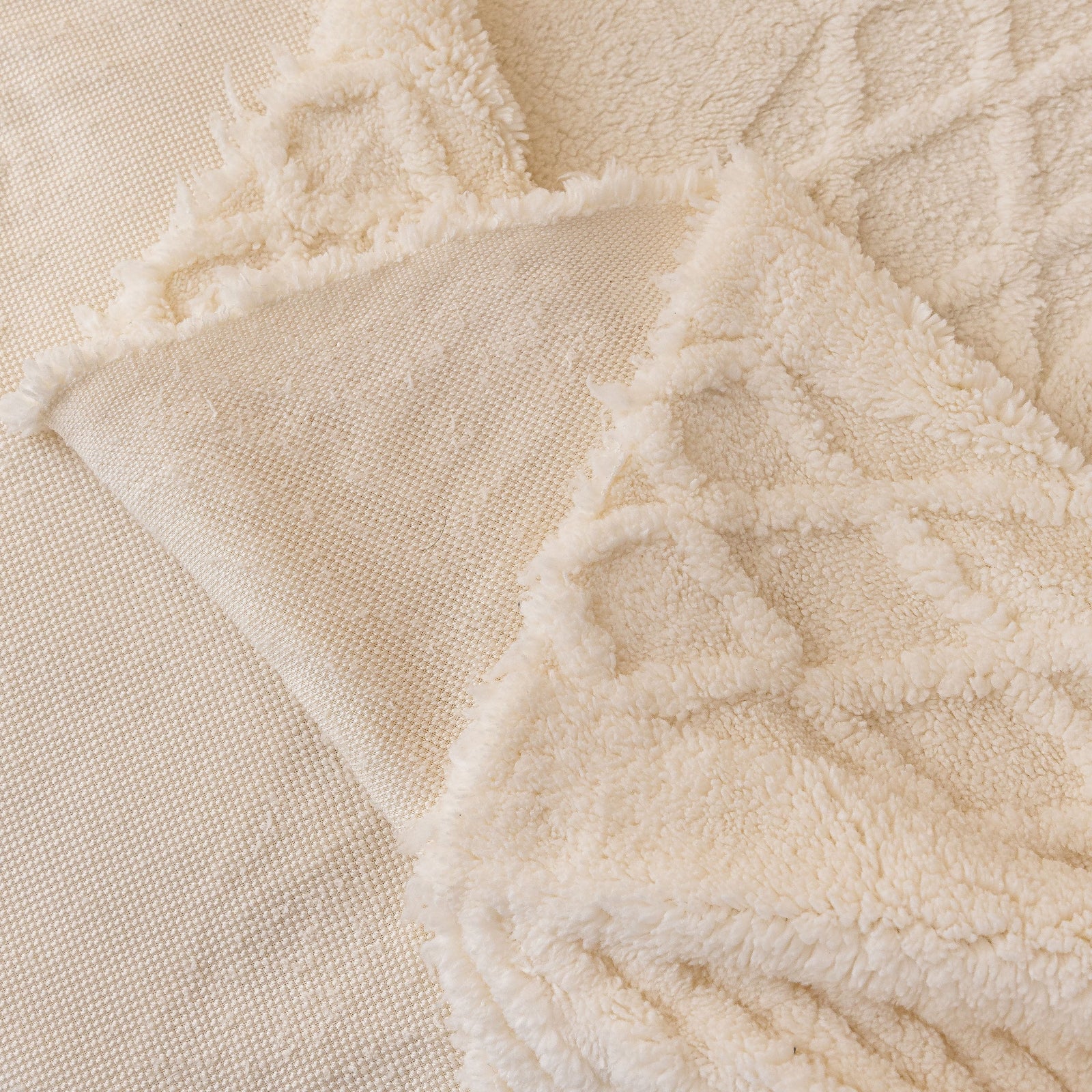 Plush Fleece Sofa Cover with 3D Cable Knit Texture Soft Cozy Warm Sofa Throw Blanket
