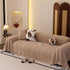 Plush Fleece Sofa Cover with 3D Cable Knit Texture Soft Cozy Warm Sofa Throw Blanket