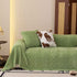 Plush Fleece Sofa Cover with 3D Cable Knit Texture Soft Cozy Warm Sofa Throw Blanket