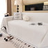 Solid Color Chenille Sofa Cover Blanket Furniture Covers for Sofas and Loveseats