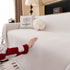 Solid Color Chenille Sofa Cover Blanket Furniture Covers for Sofas and Loveseats