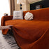 Solid Color Chenille Sofa Cover Blanket Furniture Covers for Sofas and Loveseats