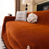 Solid Color Chenille Sofa Cover Blanket Furniture Covers for Sofas and Loveseats