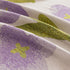 Ruffled Sweet Floral Sofa Cover with Skirt, Soft and Decorative Couch Throw Cover