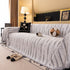 Chenille Oversized Throws for Couches, Washable and Durable Sofa Slipcover for Pets