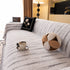 Chenille Oversized Throws for Couches, Washable and Durable Sofa Slipcover for Pets