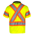 Hi-Vis X-Back Reflective Two-Tone Safety Polo Shirt