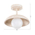 1-Light Iron Farmhouse Island Pendant Lighting