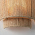 1-Light Farmhouse Rattan Wall Sconce Lighting