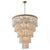 32 Inch Nelly 9-Light Bohemia Wood Beaded Chandelier