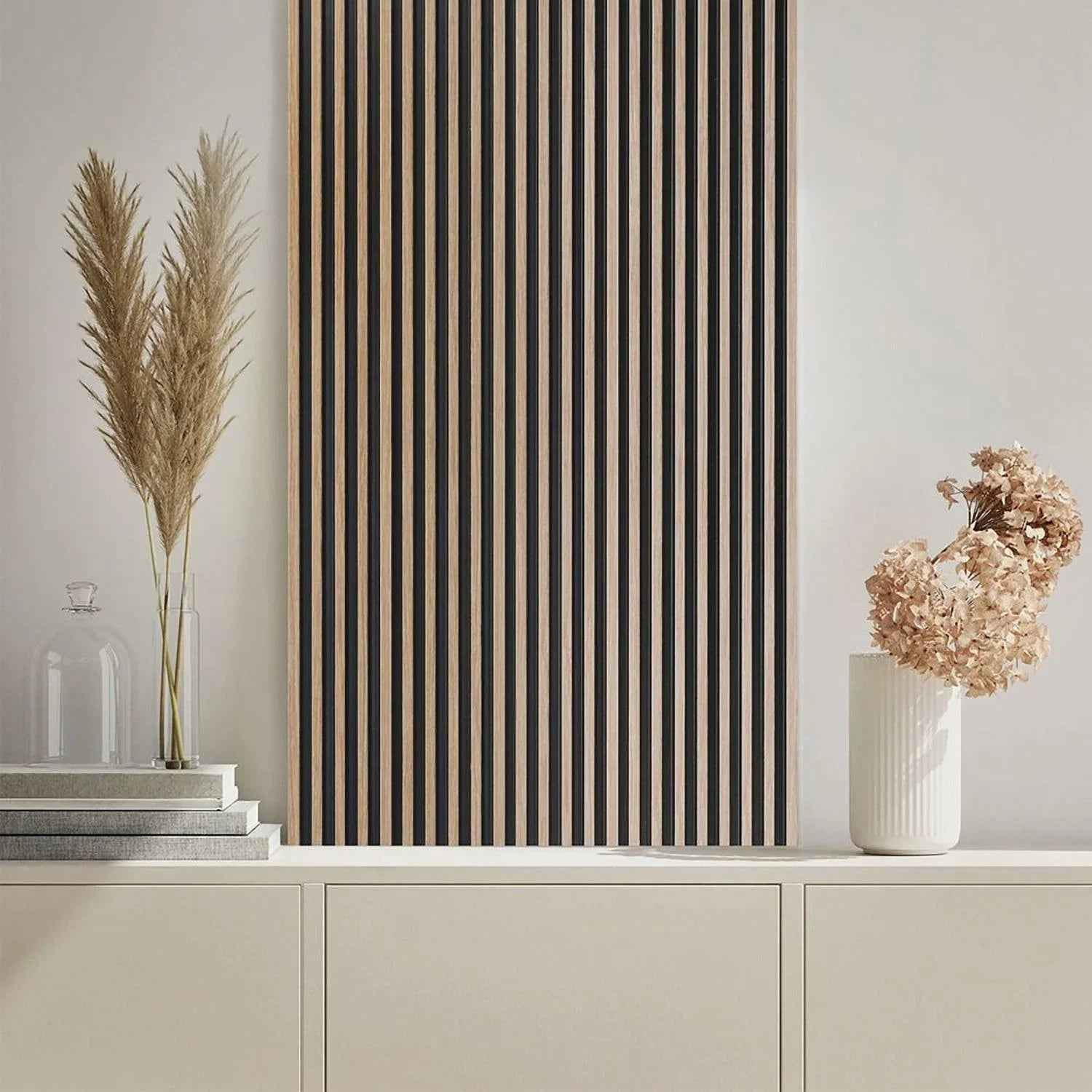 4-Piece Pack Veneer Sound Acoustic Wood Wall Panels