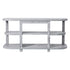 Decorative Modern 48" TV Stand with 18" Insert Electric Fireplace