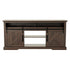 68" Farmhouse TV Stand with Double Sliding Barn Doors for Living Room