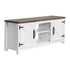 Farmhouse TV Stand for 58 Inch TV Storage Cabinet for Living Room