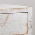 Classic Modern 1-Drawer Solid Wood White Nightstand Side Table