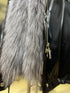 Genuine Silver Fox Fully Lined Hood Rabbit Insulated Parka