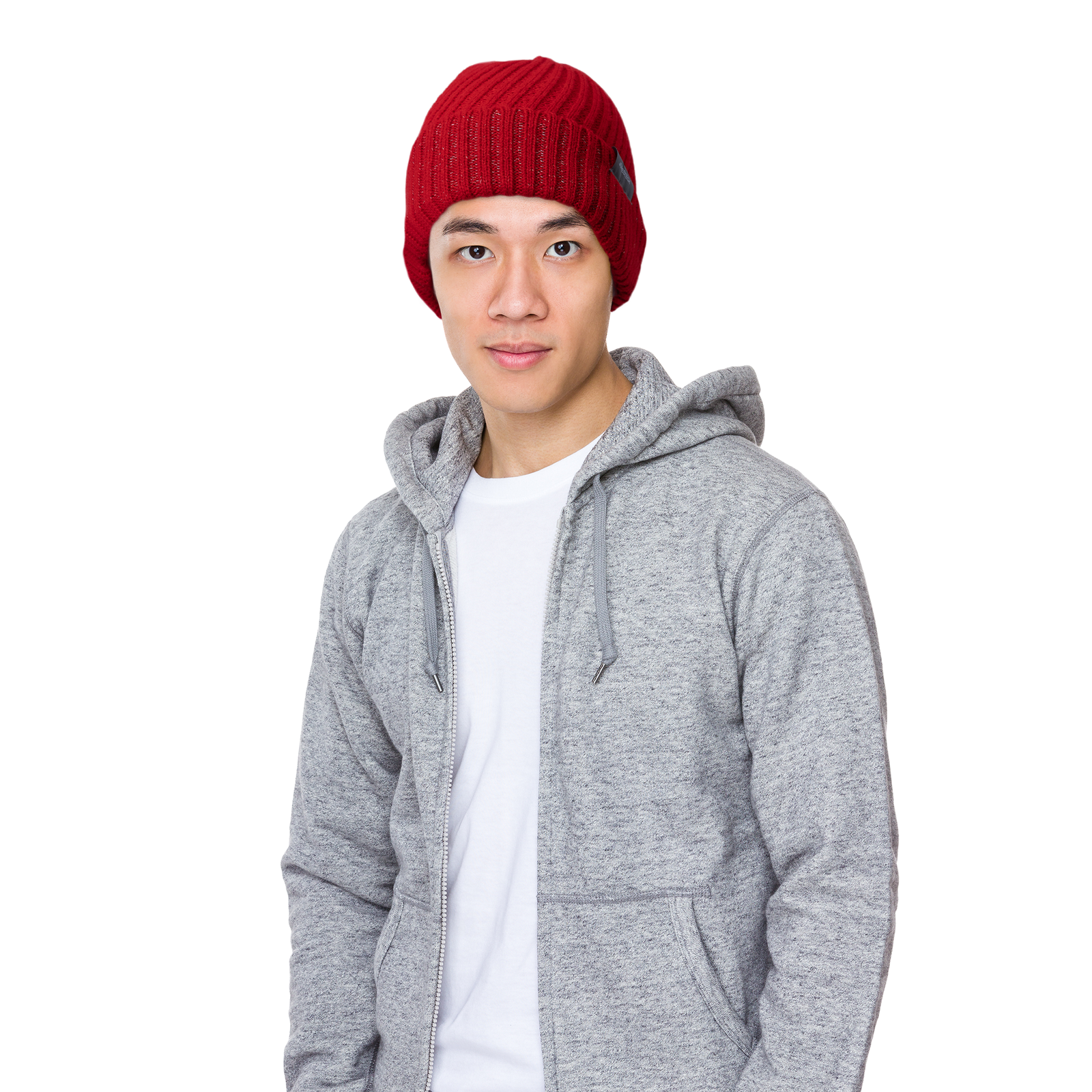 Safety Beanie with Reflective Stitching