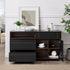 Beckett 52" Contemporary Storage  Buffet Sideboard & TV Stand