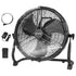 BILT HARD 12" Portable Misting Floor Fan with Rechargeable Battery for Outdoors