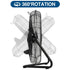 BILT HARD 20" High-Velocity Floor Fan: 4650 CFM, 3-Speed Heavy-Duty Metal Fan with Wall-Mount Option
