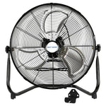 BILT HARD 20" High Velocity Floor Fan: Heavy Duty Metal, 4600 CFM, 3-Speed Industrial Fan with Wall-Mount