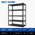 BILT HARD 2500LBS 48" W x 18" D x 72" H Garage Shelving, 5-Shelf Industrial Storage Shelves Heavy Duty, Metal Shelving Units with Adjustable Shelf, Steel Utility Shelves