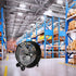 BILT HARD 30" 13000 CFM High Velocity Drum Fan: 2-Speed Heavy Duty Industrial Fan, UL Listed