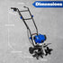 BILT HARD 16" Gas Garden Tiller – 46cc 4-Cycle Engine, 6 Steel Tines, Adjustable Wheels & Cushioned Handles for Easy Tilling & Weeding